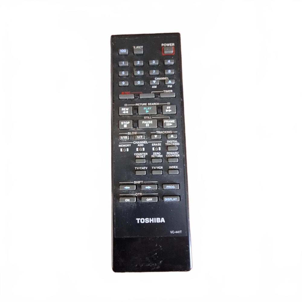 Toshiba VC-441T Remote Control for VCR M222